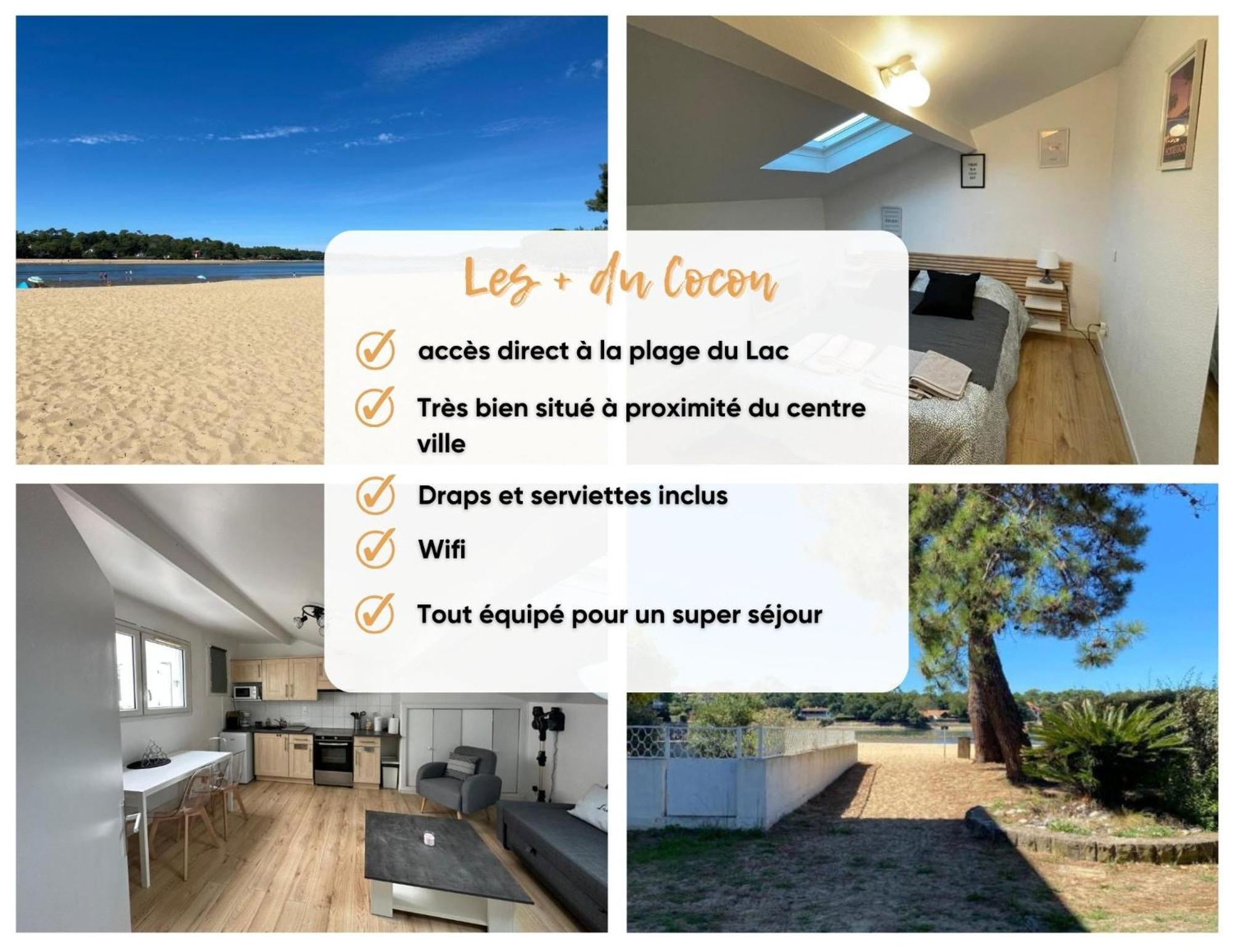 Un Cocon Climatise Au Bord Du Lac D'Hossegor ソール・オスゴール エクステリア 写真
